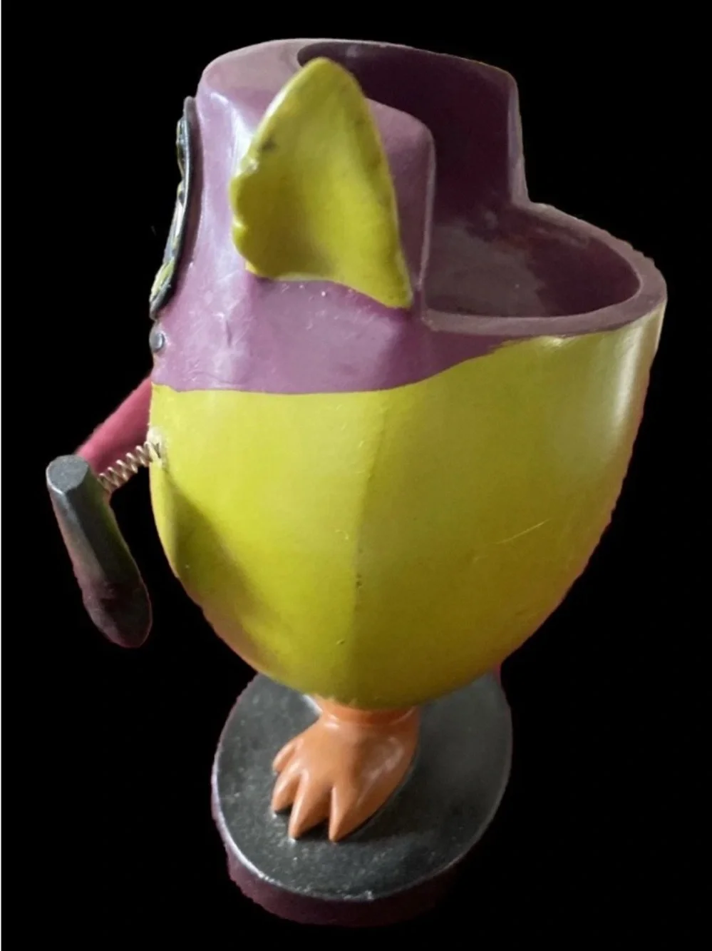 Celebrate It Owl Candle Holder Fall Halloween Bobble Head Figurine